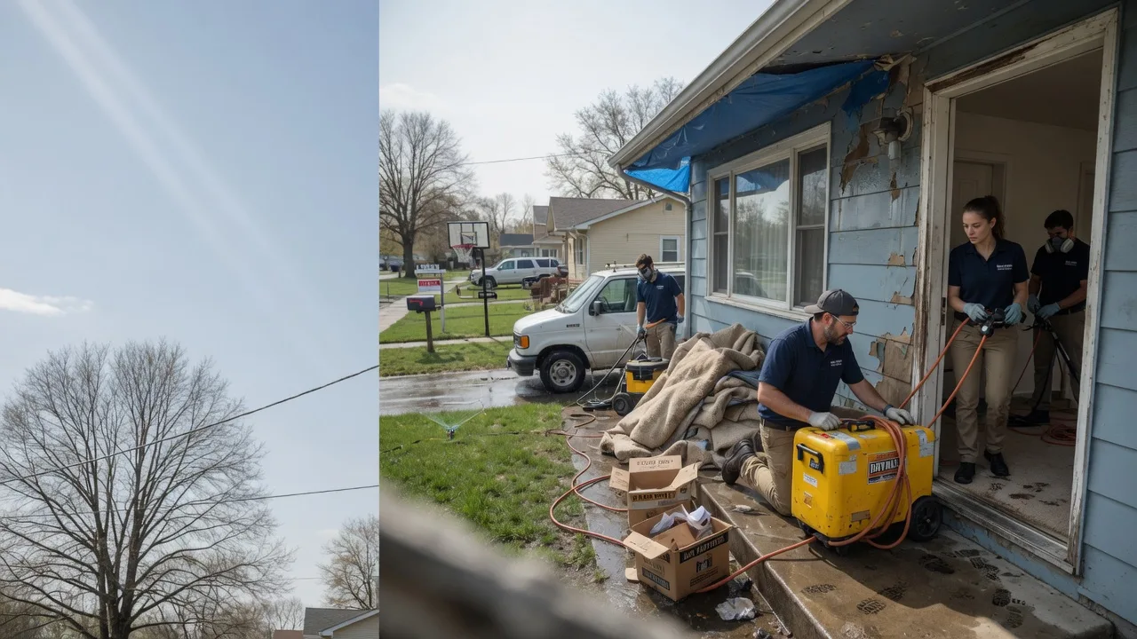 Basement Flood Cleanup in Munday, WV near me